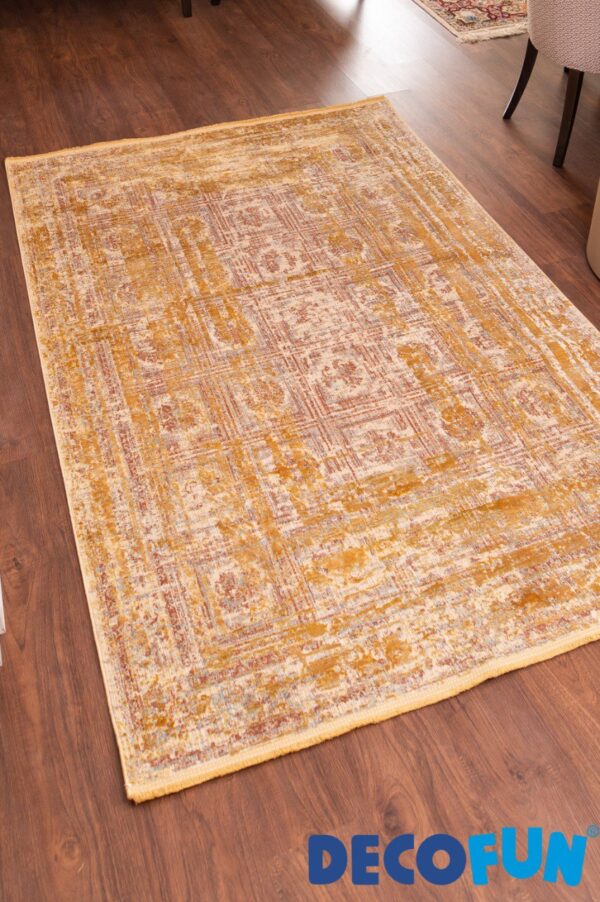 فرش ماشینی دکوفان مدل اکسیر هیستوریا M06Golden