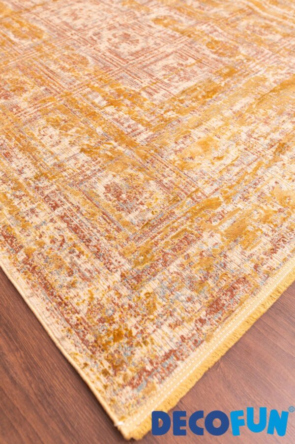 فرش ماشینی دکوفان مدل اکسیر هیستوریا M06Golden