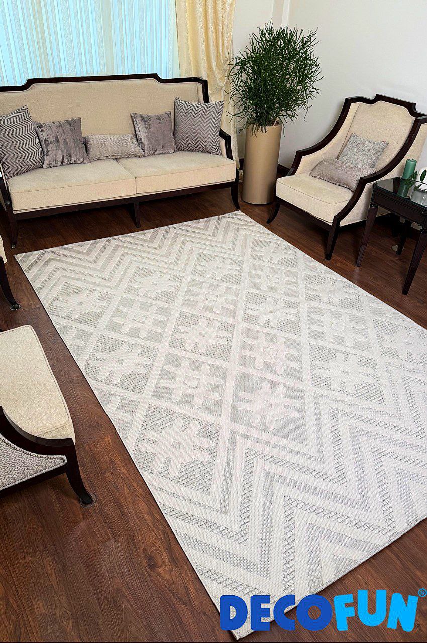 فرش ماشینی دکوفان مدل Pin 3388