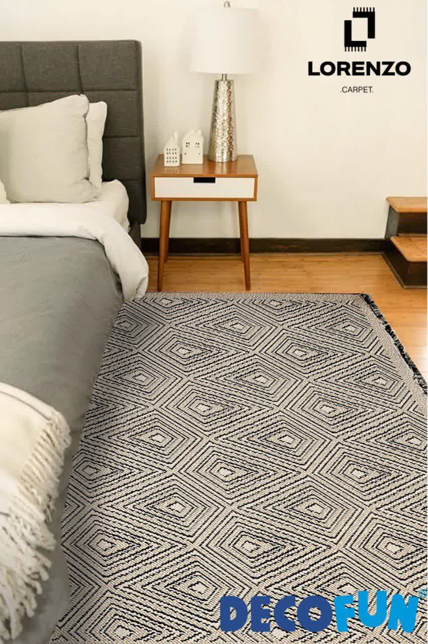 فرش ماشینی دکوفان مدل لورنزو 2439