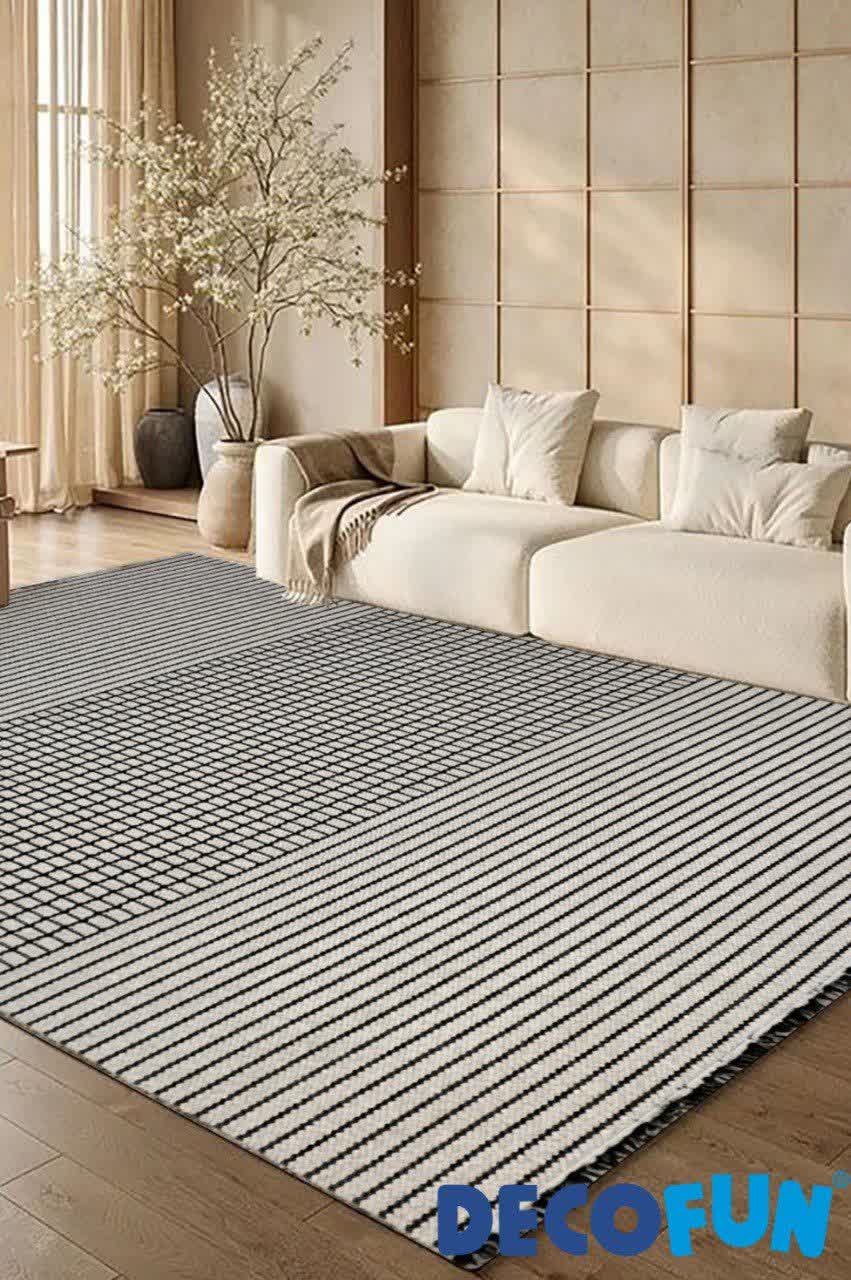 فرش ماشینی دکوفان مدل لورنزو 2473