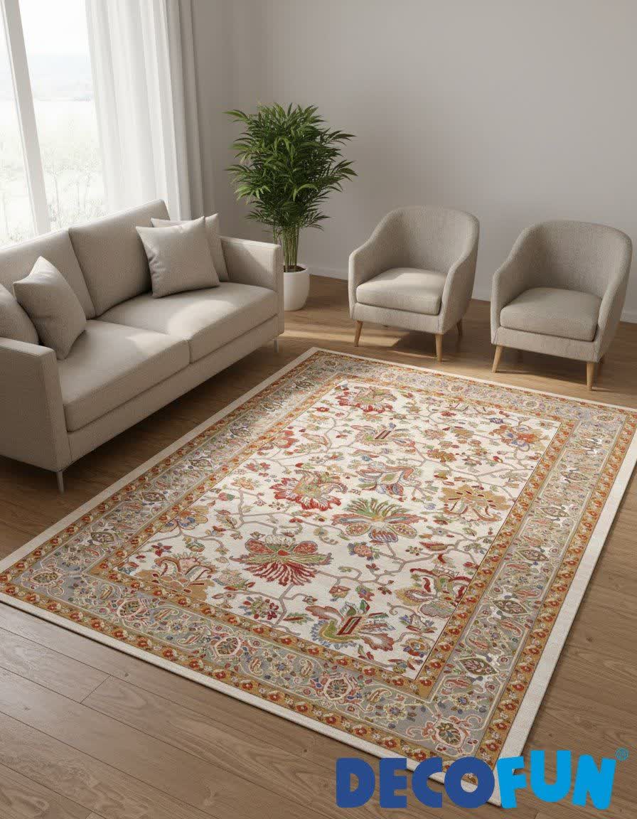 فرش ماشینی دکوفان مدل هانا 1515