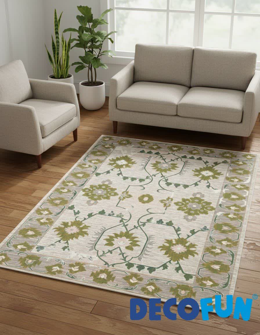 فرش ماشینی دکوفان مدل هانا 1589