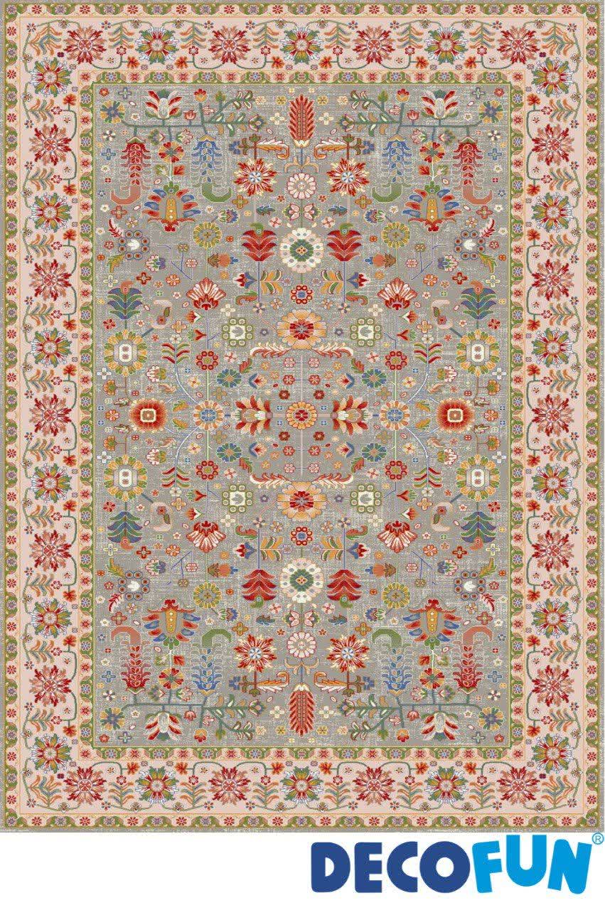 فرش ماشینی دکوفان مدل هانا 15107